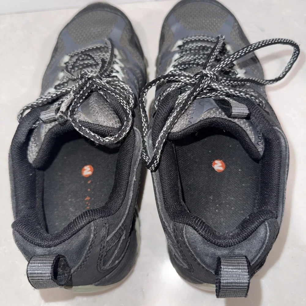 Merrell Moab 2 Vent Black Night Low Top Hiking Shoes Women's 8.5